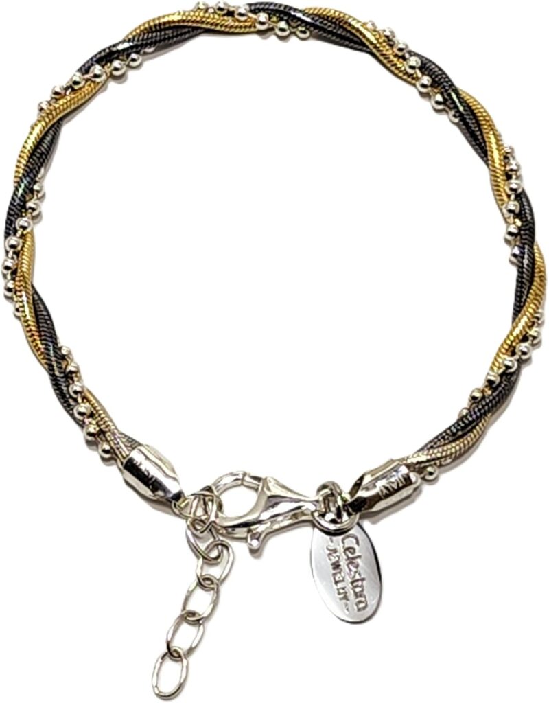 925 Sterling Chain Bracelet, Italian-Made Bracelet for Women - with Luxurious Gift Box